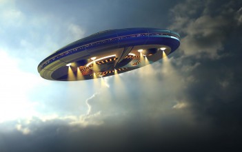 Alien UFO saucer