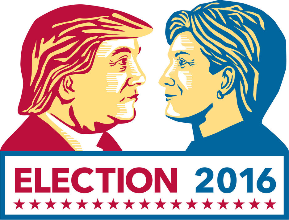 shutterstock-Trump-vs-Clinton
