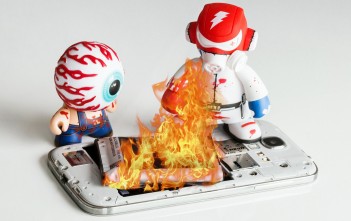 AndroidPIT-Smartphone-On-fire